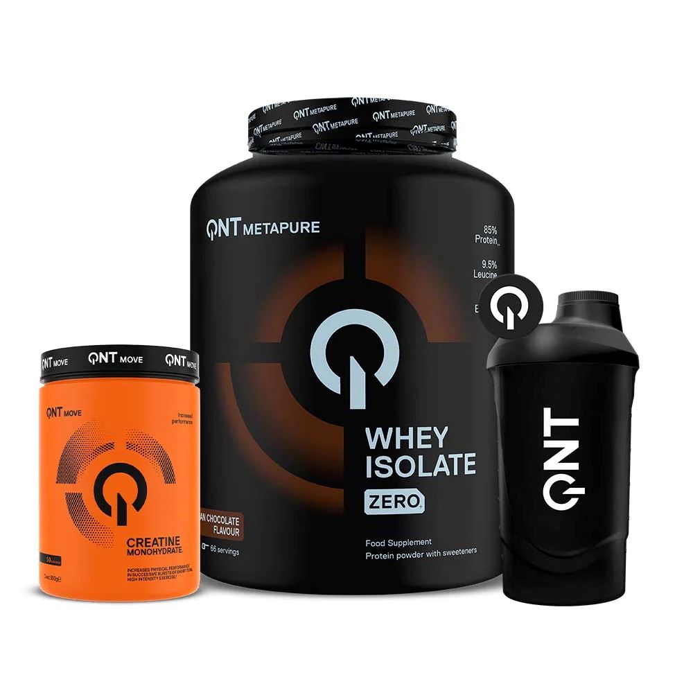 Proteína Isolatada Cho 4.4lb+ Crea300gr Shaker QNT